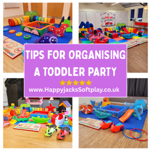 Happyjacks Soft Play tips for organising a toddlers party